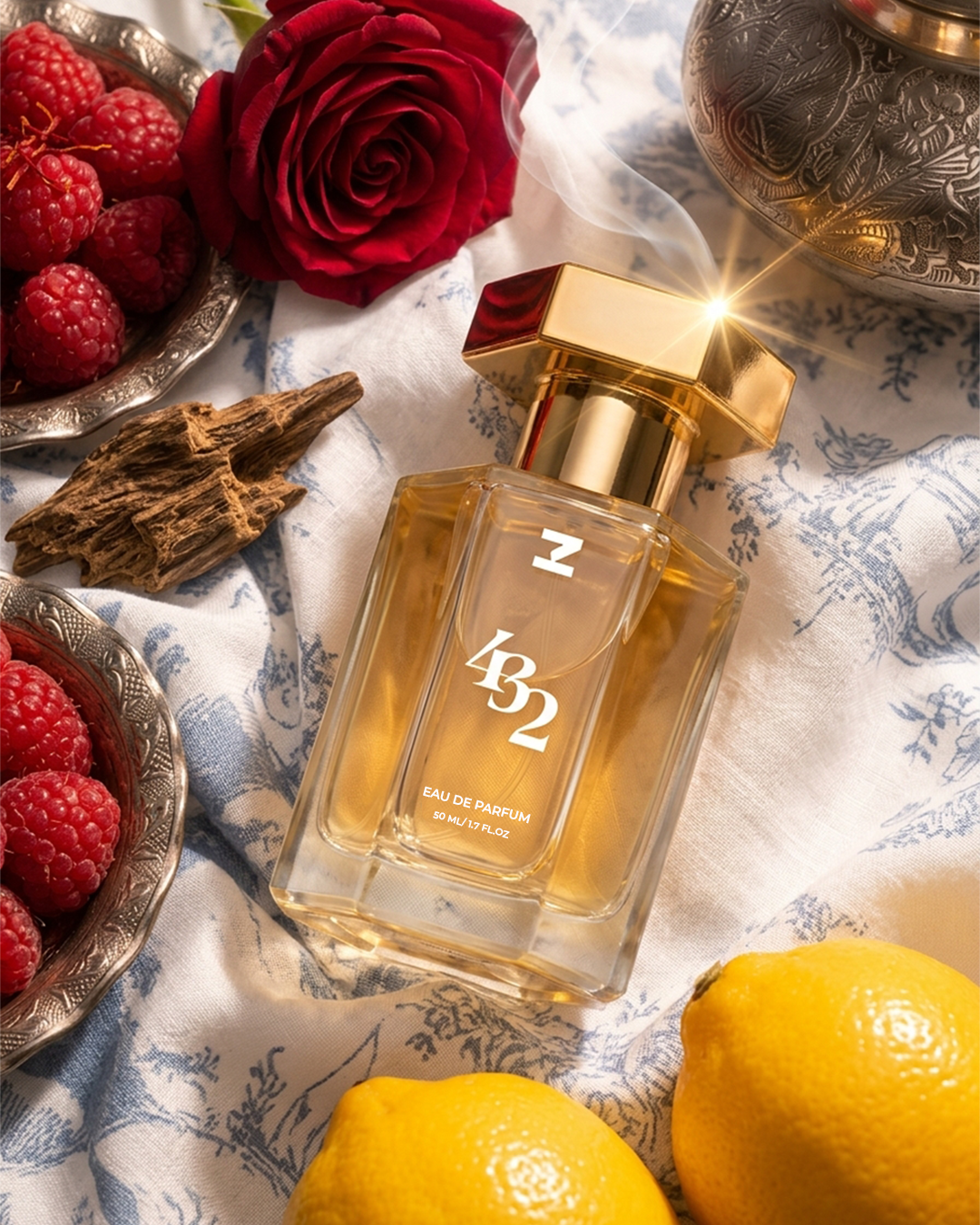 The house of frequencies 432  Eau De Parfum (50ML) – Luxury Sweet Oud & Floral Perfume