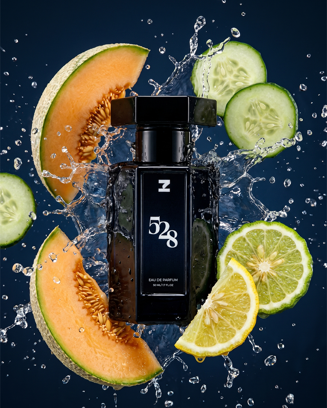 The house of frequencies -528 Eau De Parfum 50ML - Fresh Aquatic & Luxury Suede Fragrance | ZYLOFT