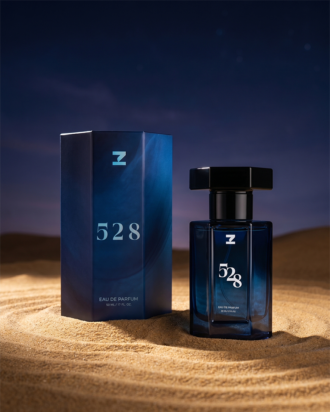 The house of frequencies -528 Eau De Parfum 50ML - Fresh Aquatic & Luxury Suede Fragrance | ZYLOFT