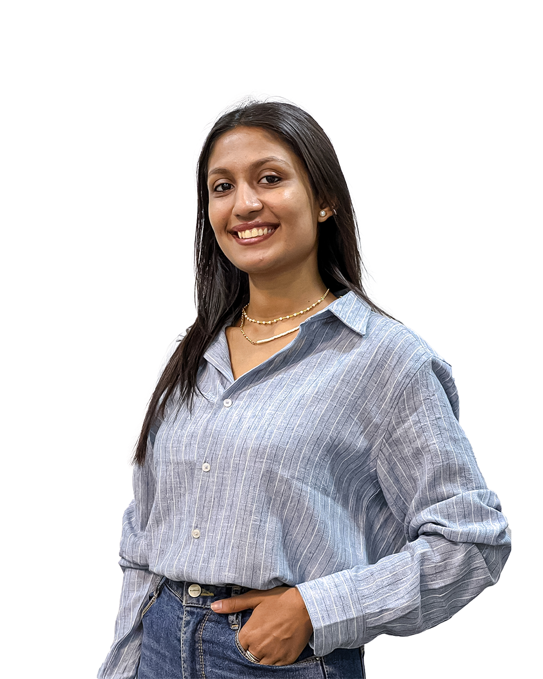 Zyloft Linen Shirt – Vertical Stripes