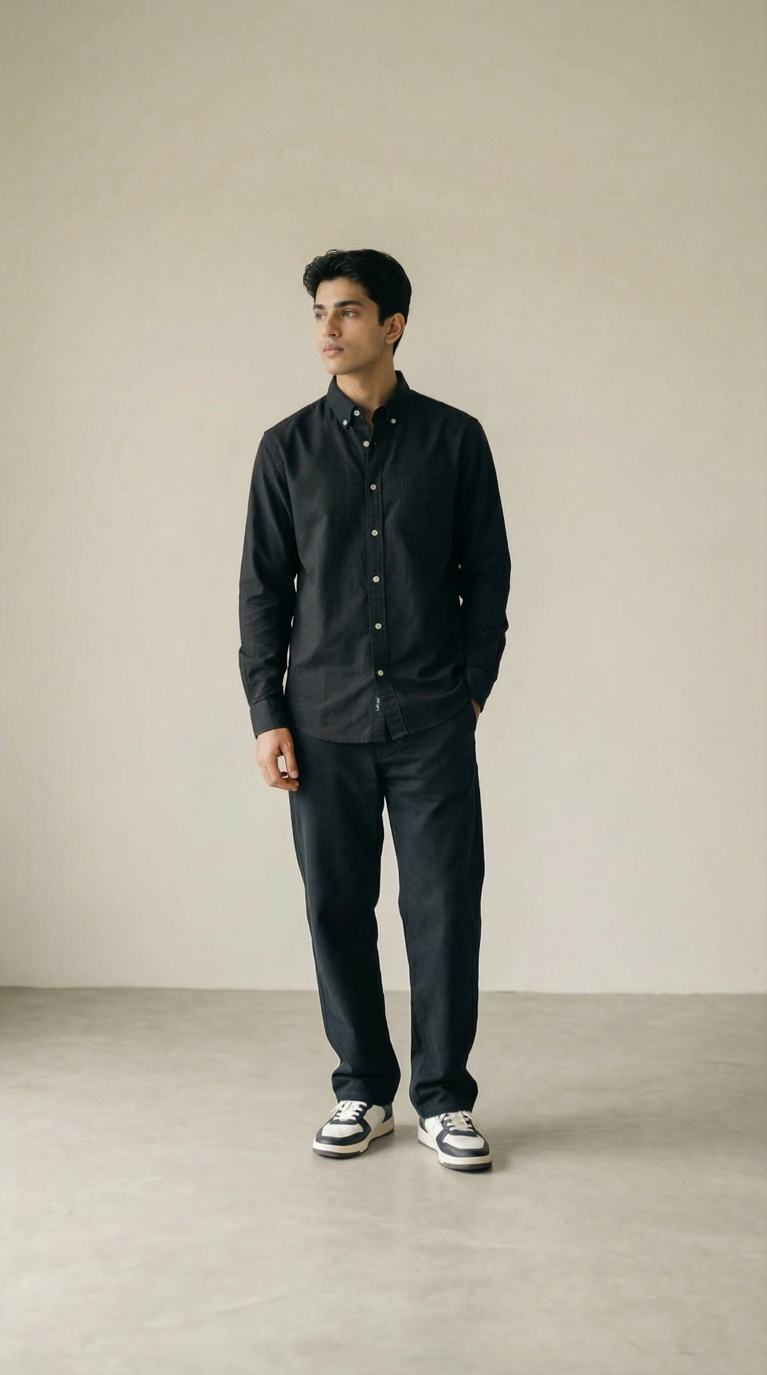 Men’s Premium Jute Cotton Solid Shirts