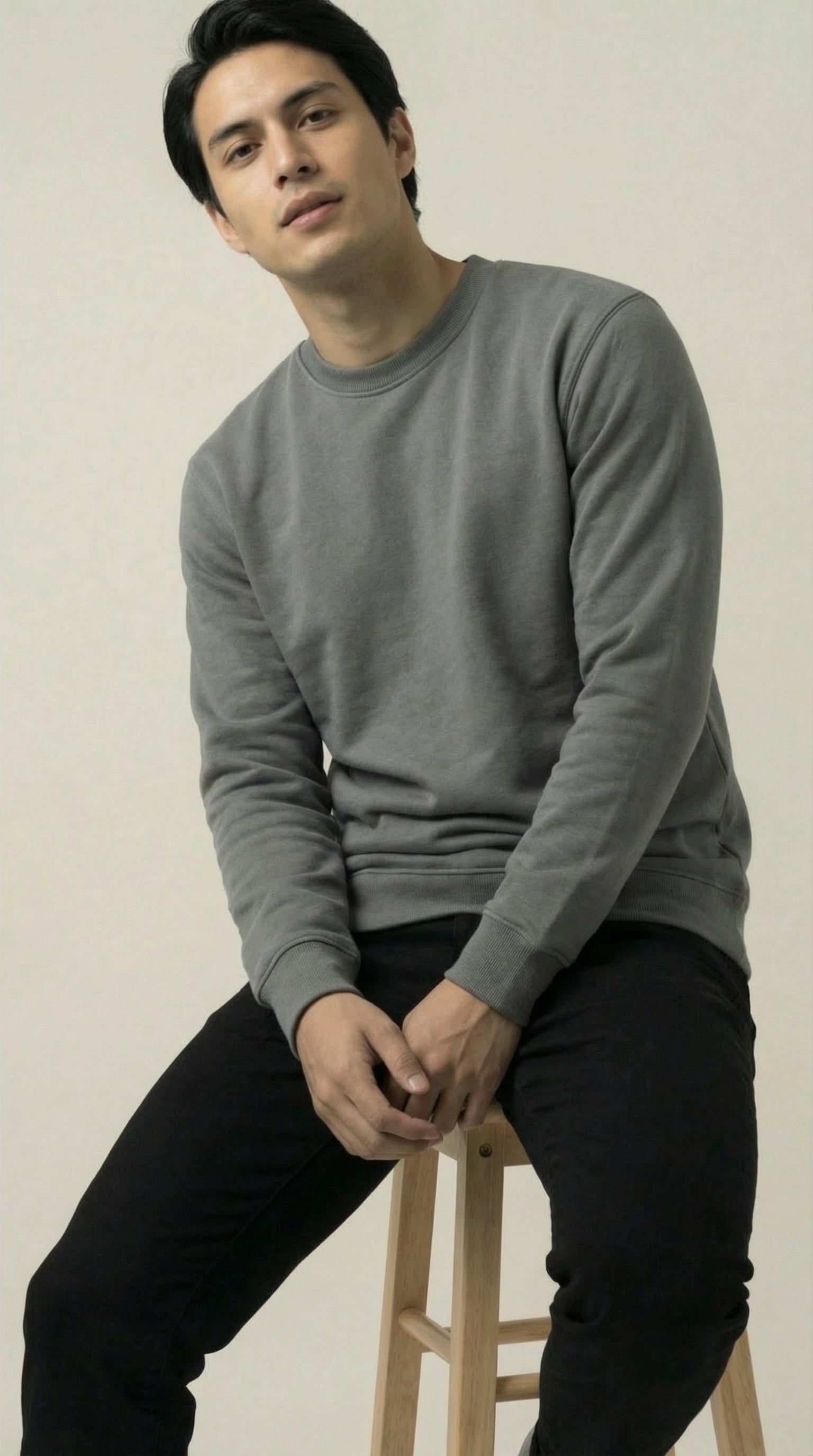 Men’s Premium Loose Fit Cotton Fleece Sweatshirt