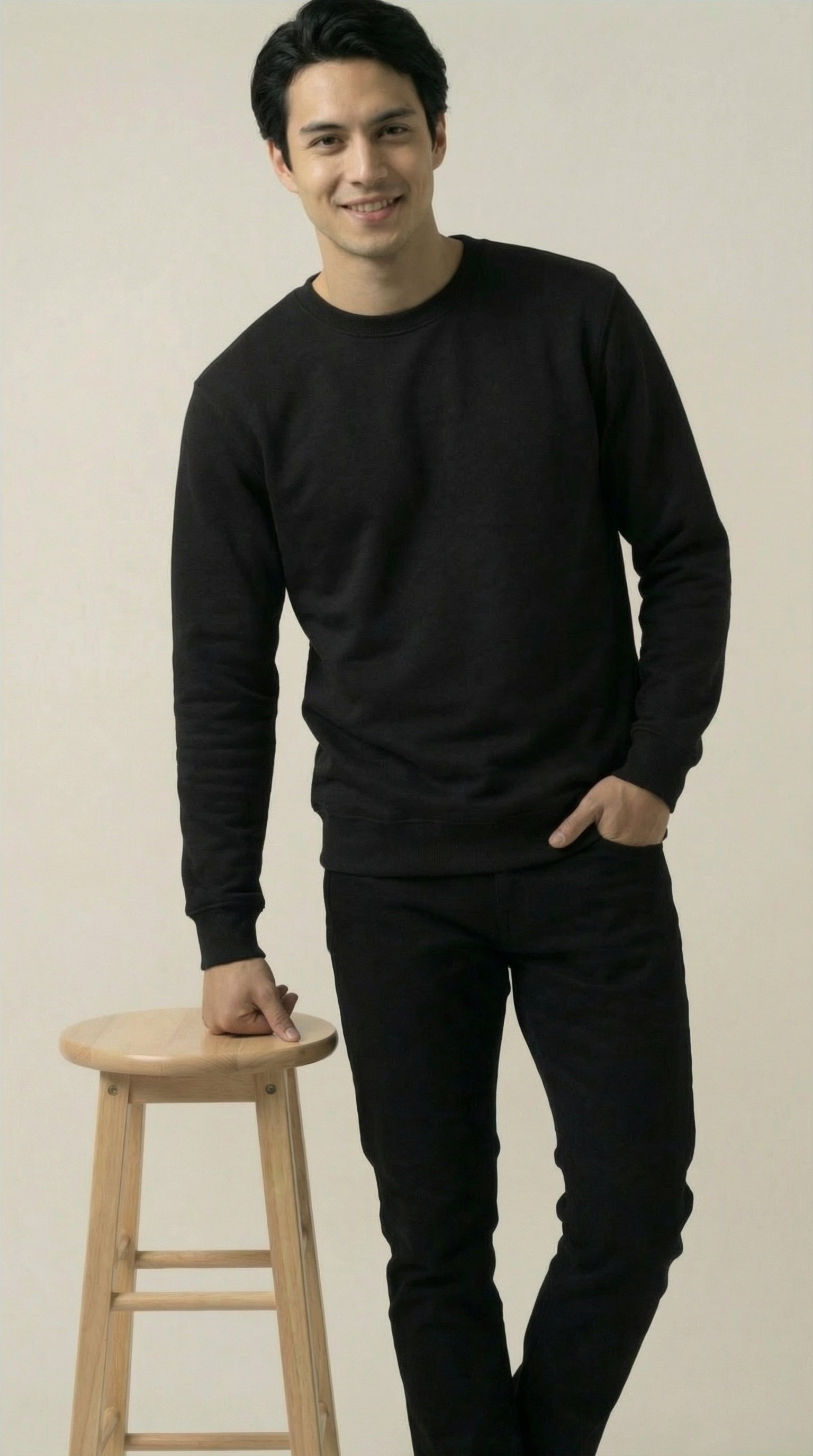 Men’s Premium Loose Fit Cotton Fleece Sweatshirt