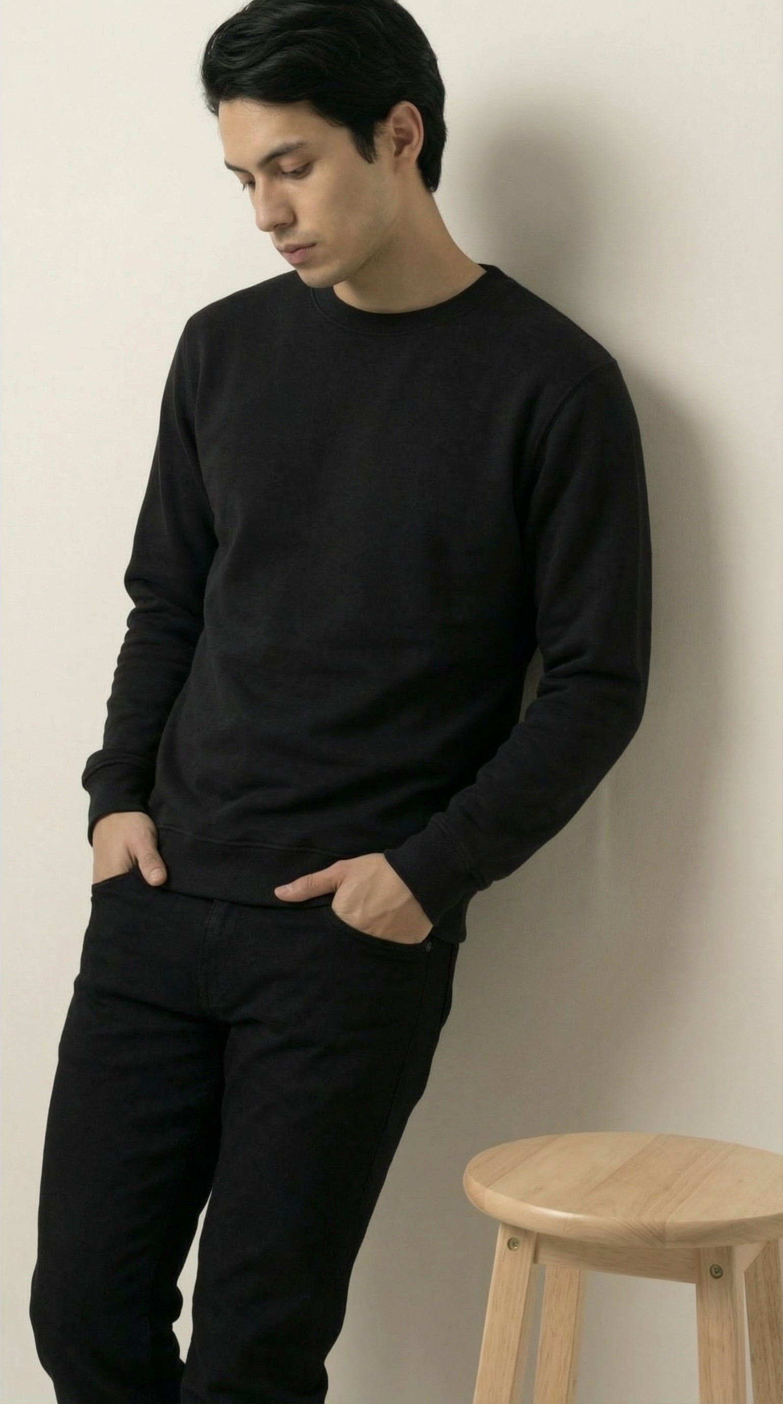 Men’s Premium Loose Fit Cotton Fleece Sweatshirt