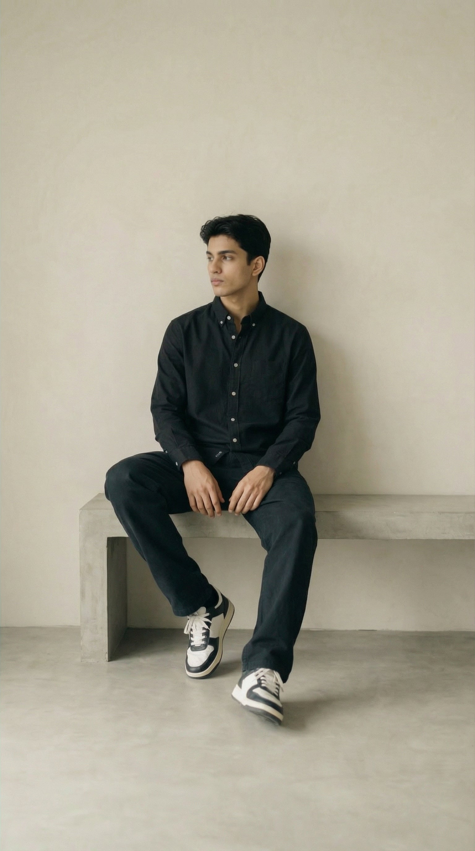 Men’s Premium Jute Cotton Solid Shirts