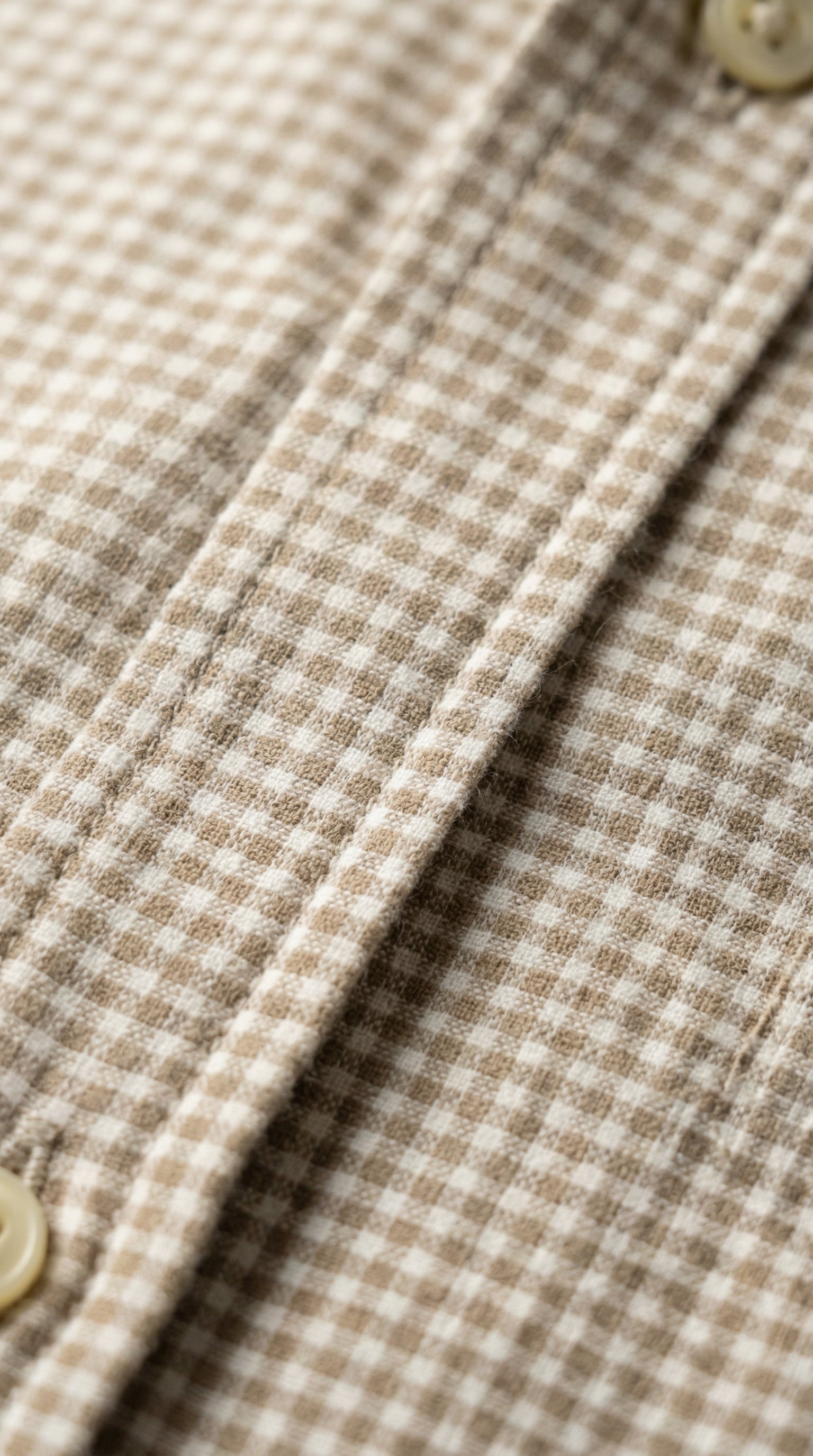 Slim Fit Micro Checks Shirt