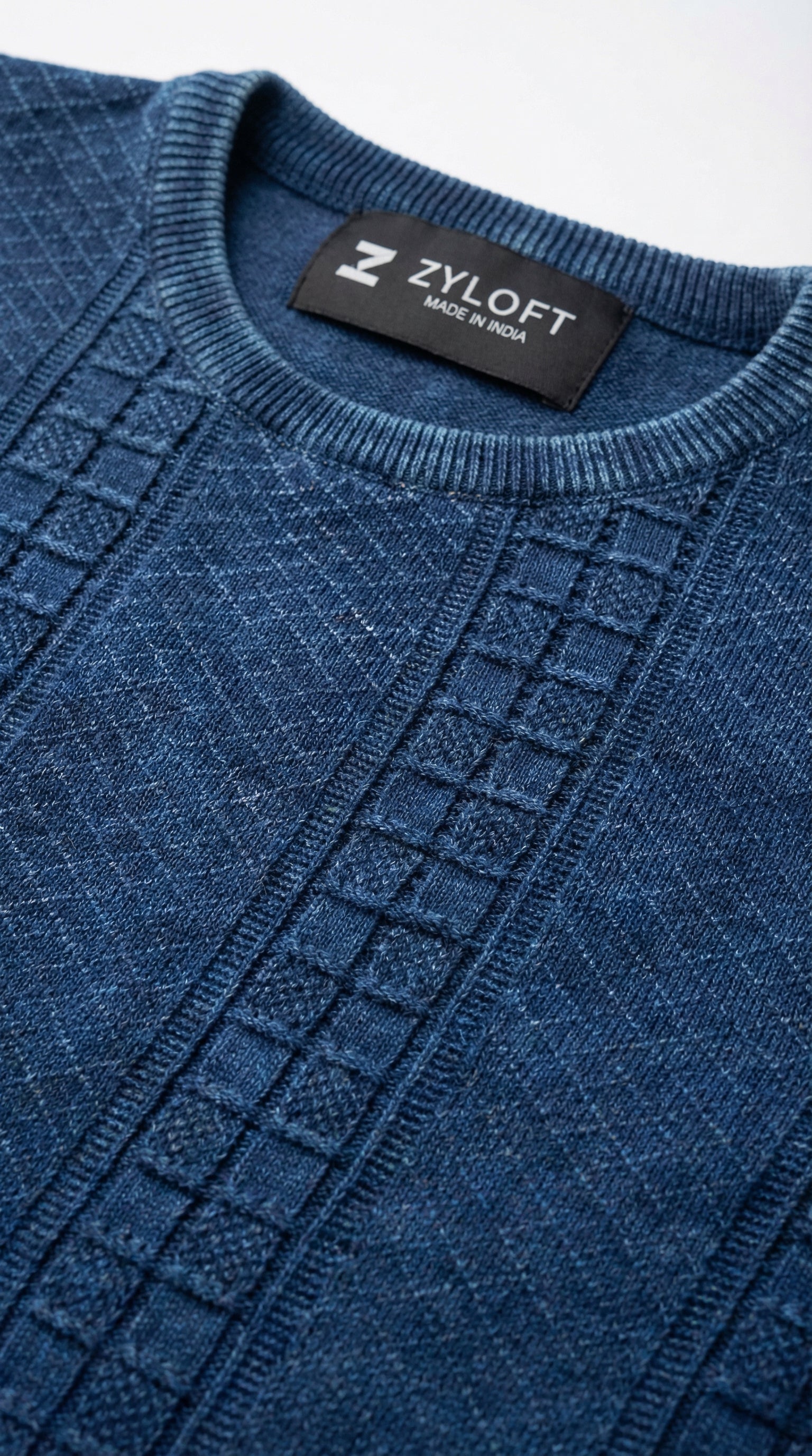 Ocean Weave Textured Polo