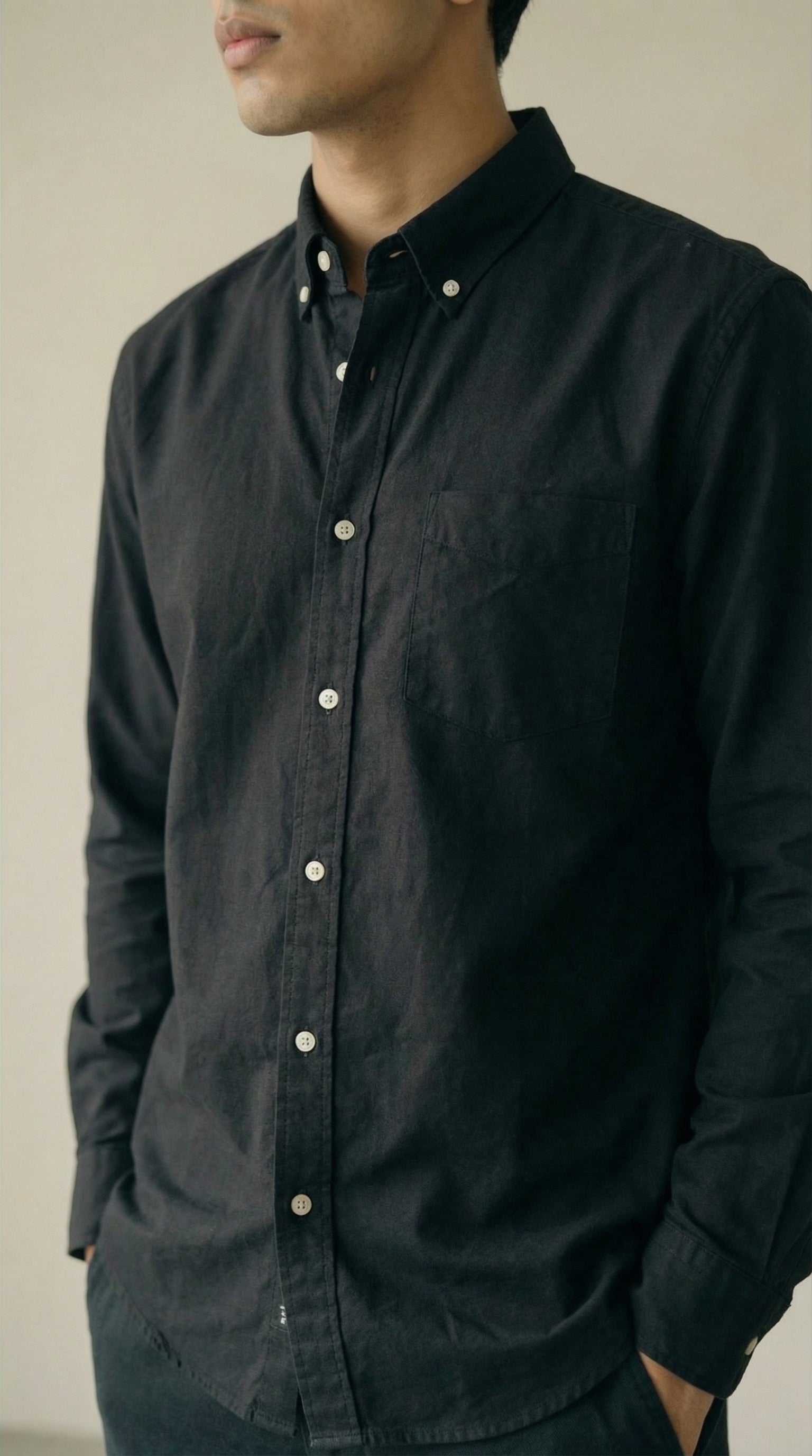 Men’s Premium Jute Cotton Solid Shirts