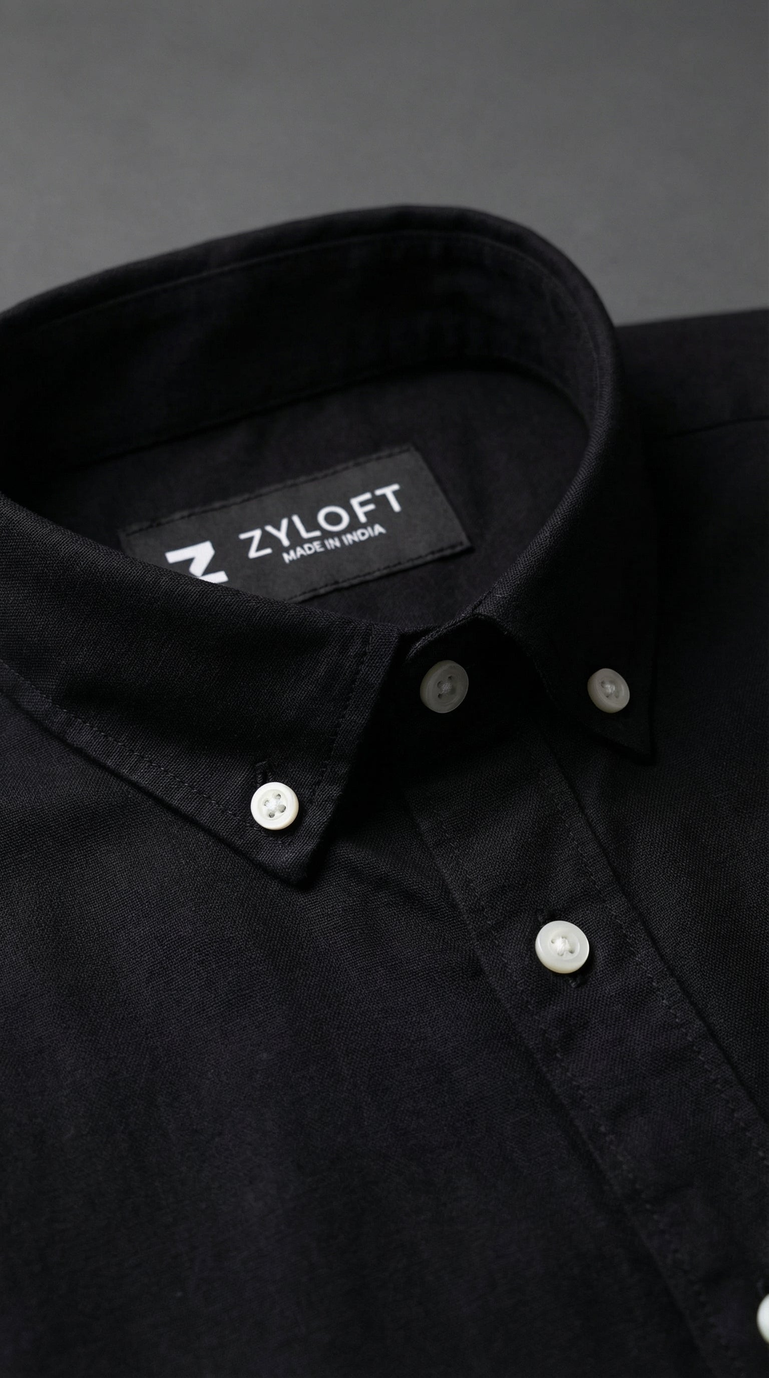 Men’s Premium Jute Cotton Solid Shirts