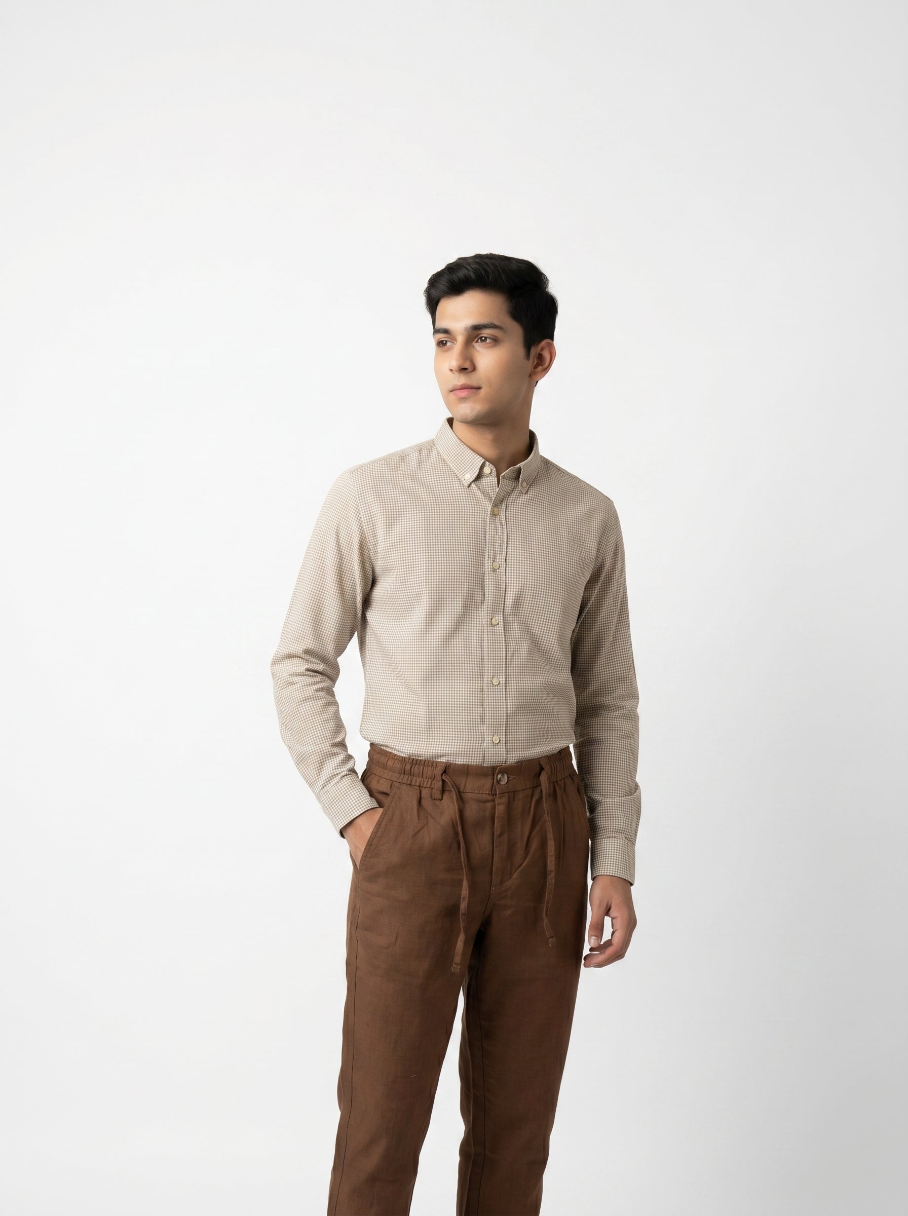Zyloft Premium Men's Linen Cotton Blend Pants | Breathable Summer Trousers