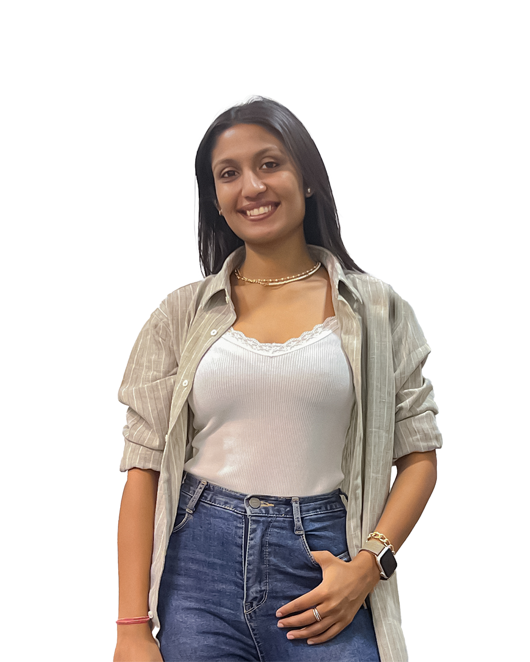 Zyloft Linen Shirt – Vertical Stripes