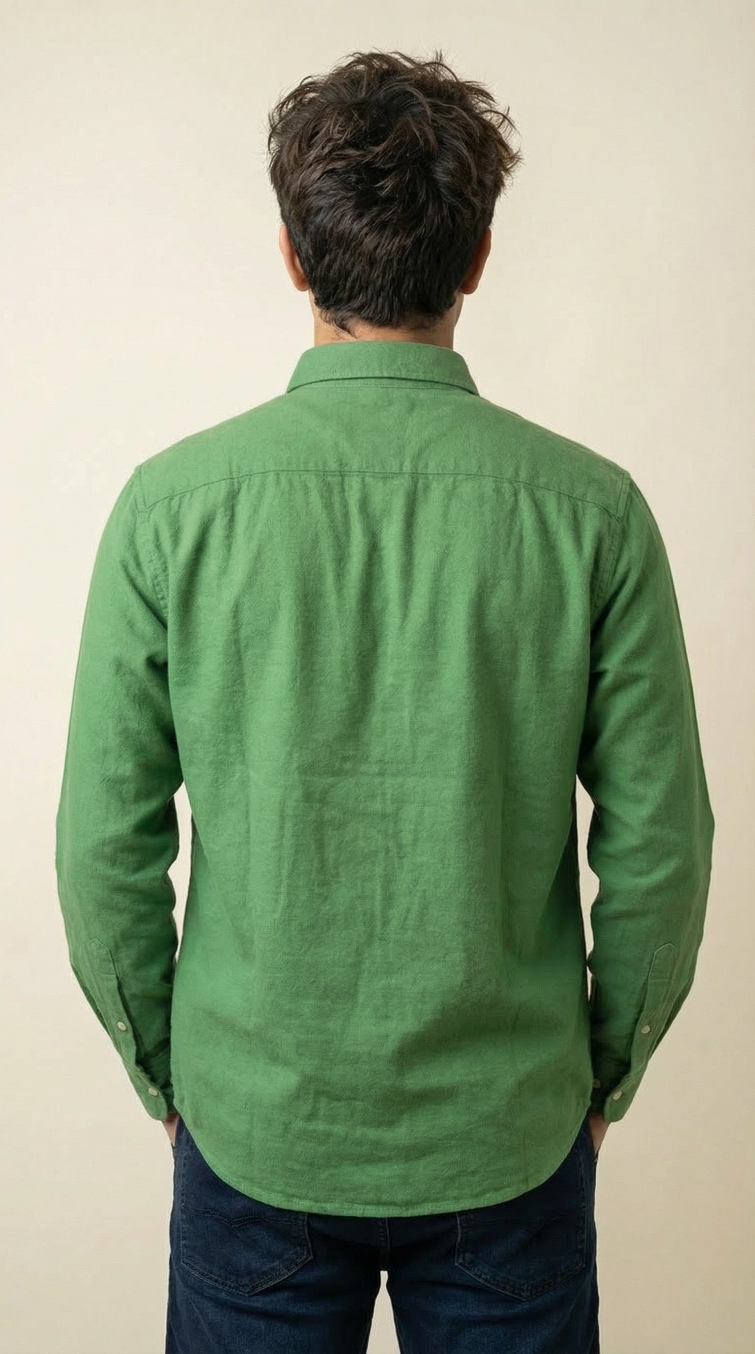 Men’s Premium Jute Cotton Solid Shirts