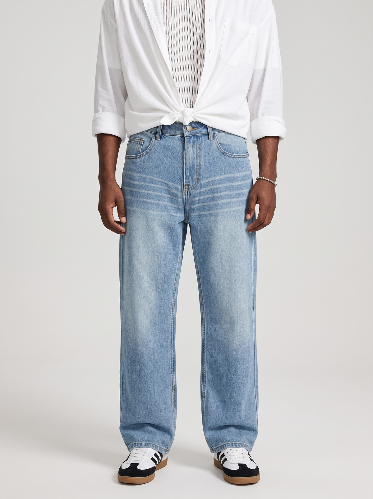Washed Baggy Jeans | ZYLOFT