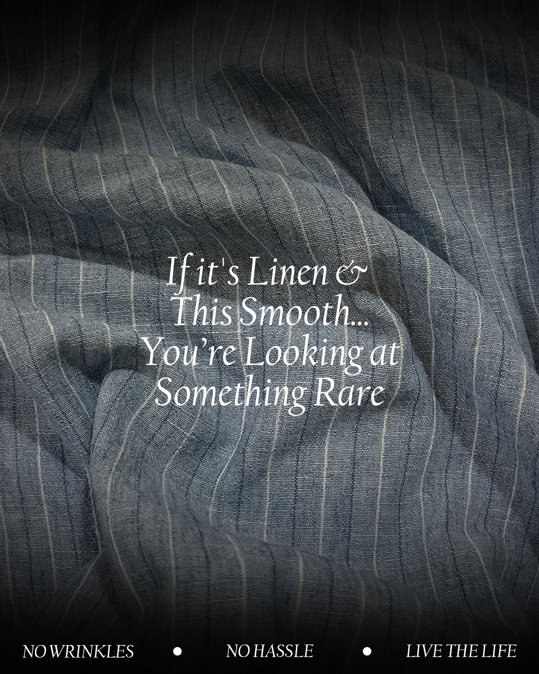 Zyloft Linen Shirt – Vertical Stripes