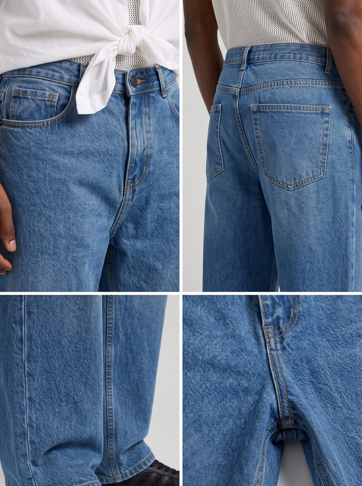 Washed Baggy Jeans | ZYLOFT