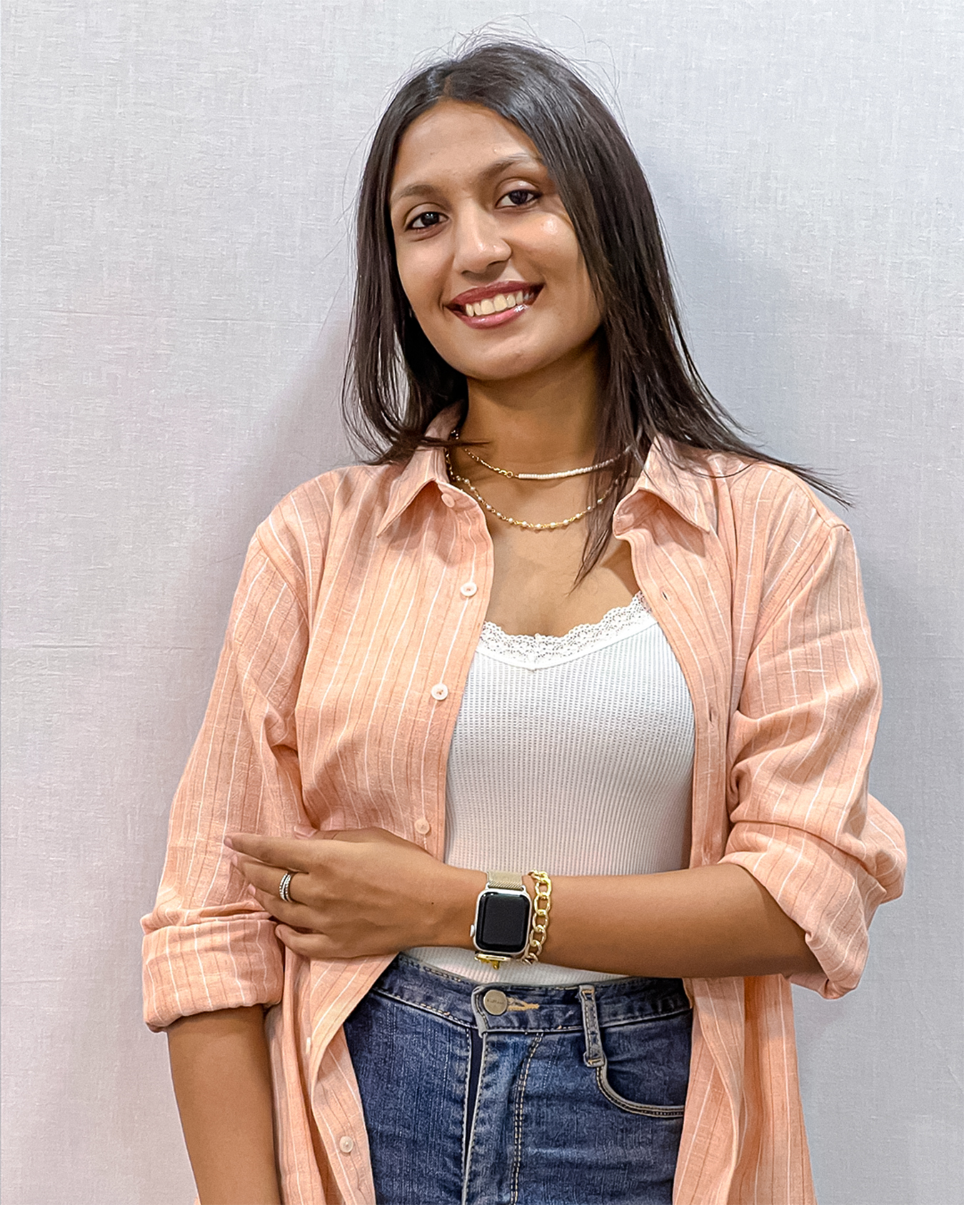 Zyloft Linen Shirt – Vertical Stripes