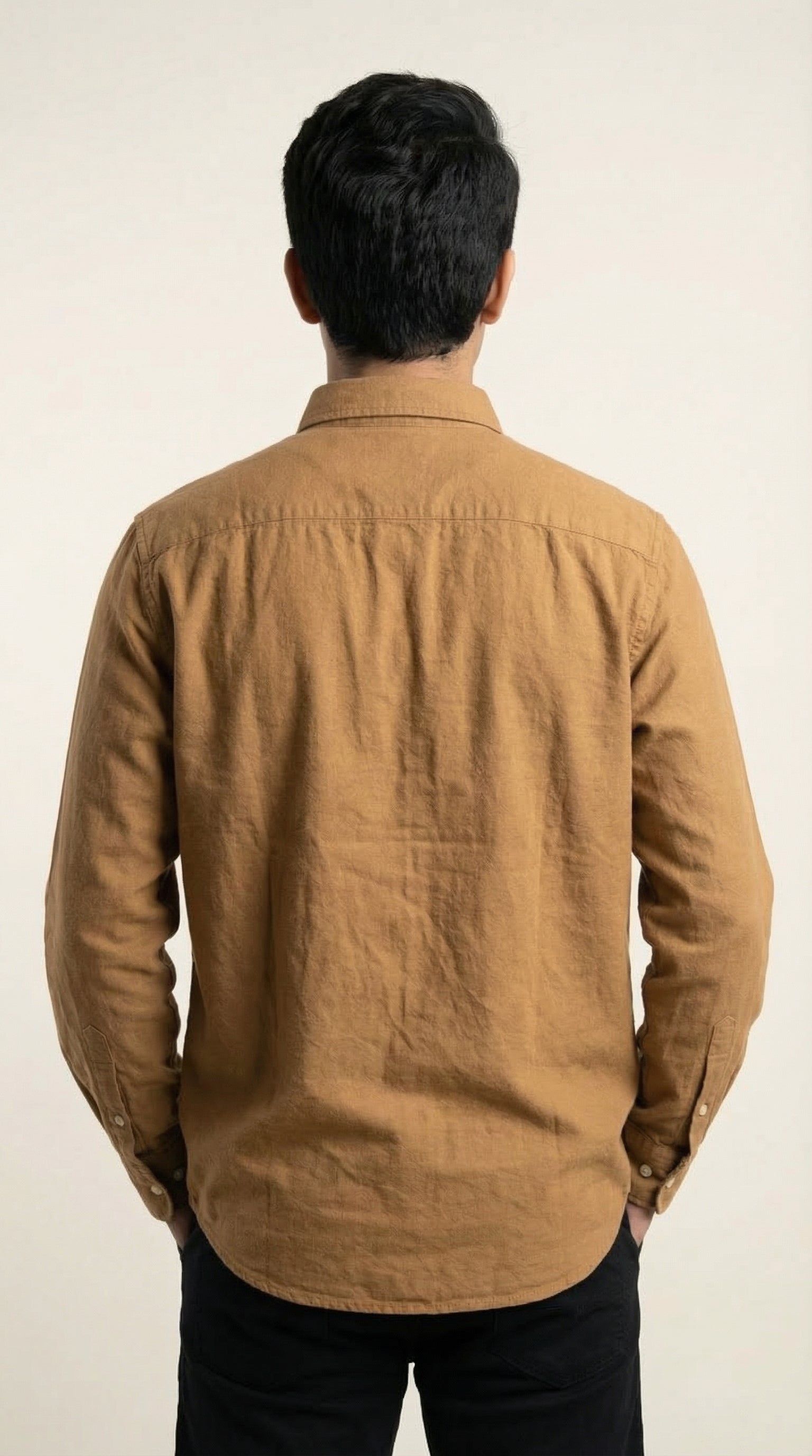 Men’s Premium Jute Cotton Solid Shirts