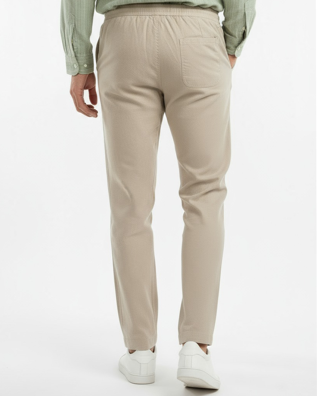 Zyloft Men’s Cotton Linen Lycra Trousers