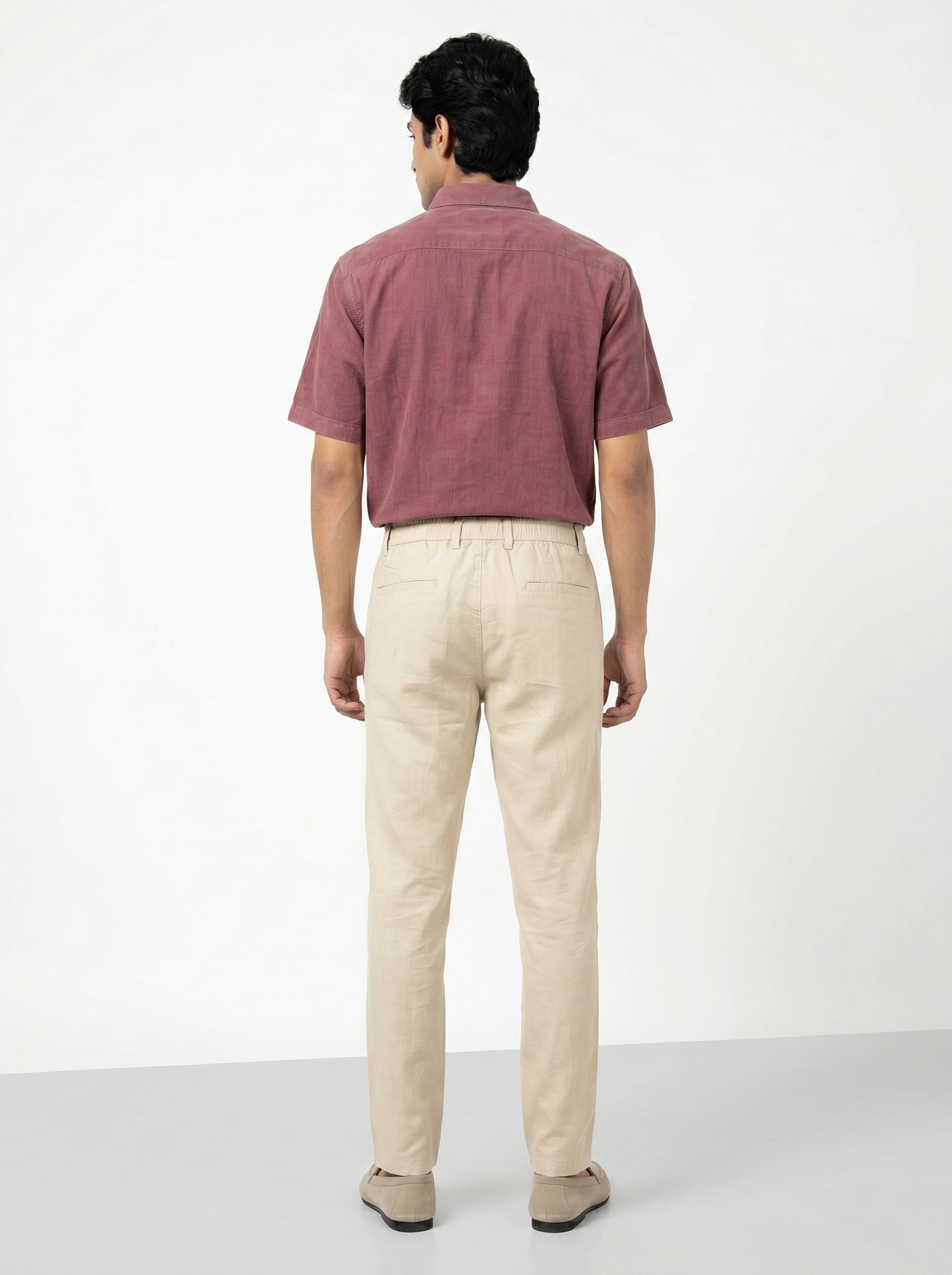 Zyloft Premium Men's Linen Cotton Blend Pants | Breathable Summer Trousers