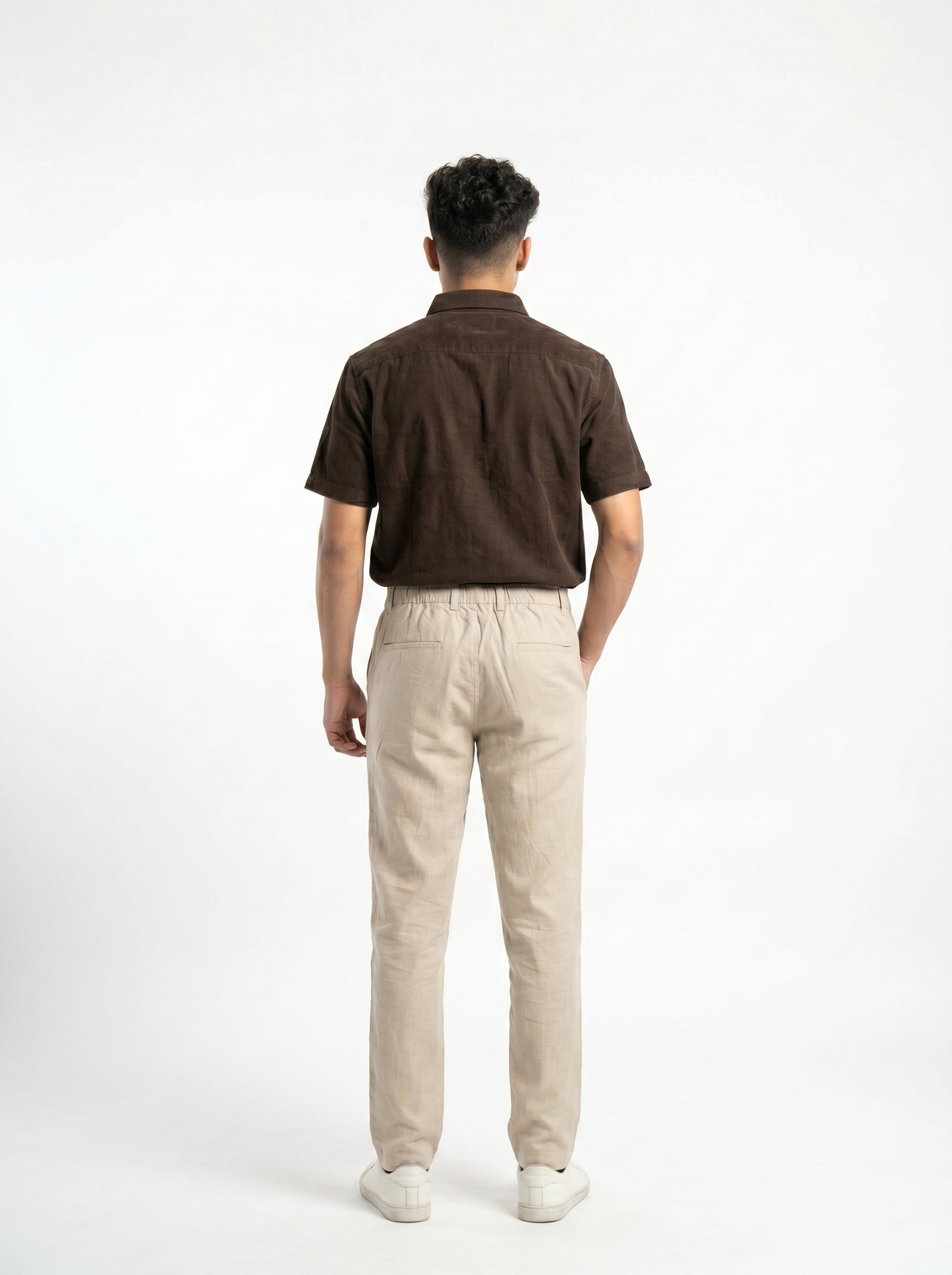 Zyloft Premium Men's Linen Cotton Blend Pants | Breathable Summer Trousers