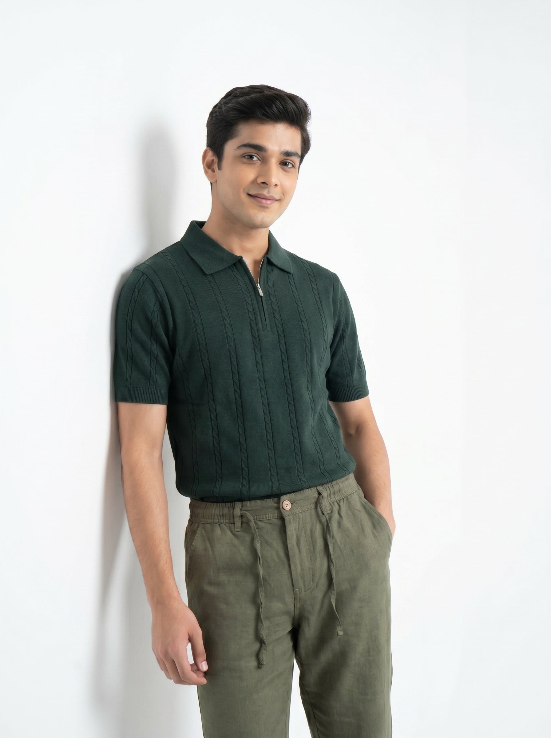 Zyloft Premium Men's Linen Cotton Blend Pants | Breathable Summer Trousers