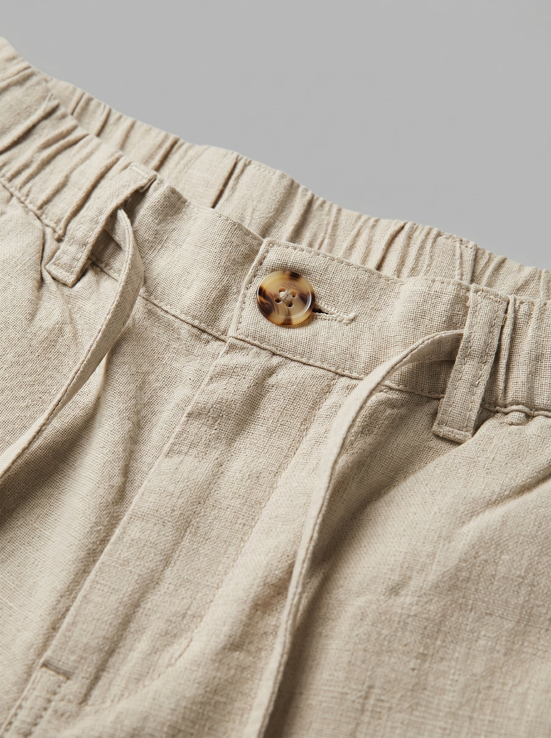 Zyloft Premium Men's Linen Cotton Blend Pants | Breathable Summer Trousers