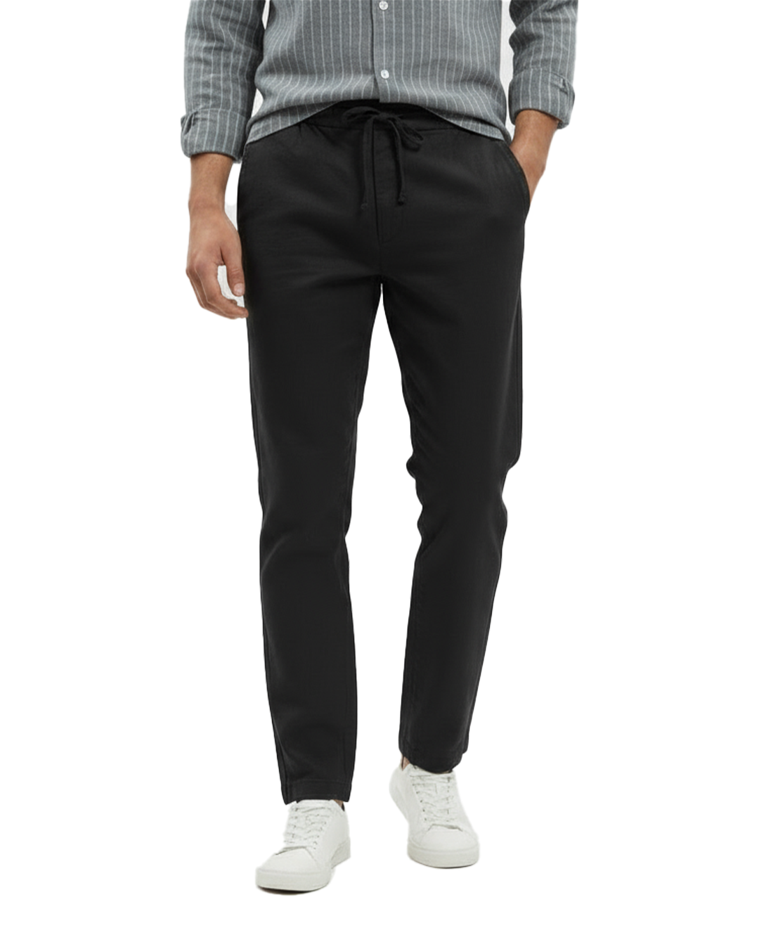 Zyloft Men’s Cotton Linen Lycra Trousers