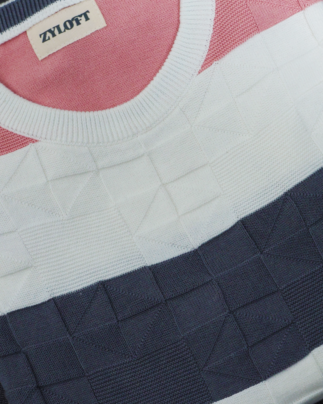 Zyloft Men’s Cotton Striped Full Sleeve T-Shirt